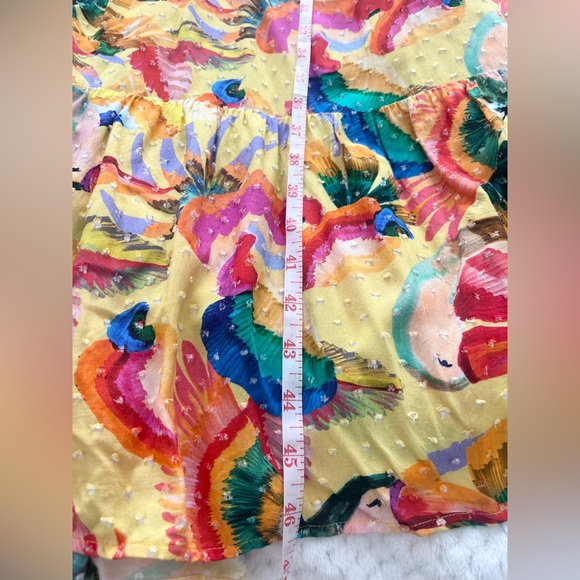 FARM Rio For Anthropologie Textured Tropical Maxi Dress - Picture 9 of 9